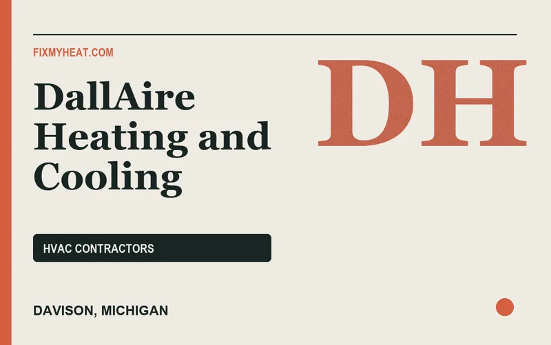 DallAire Heating and Cooling in Davison, Michigan