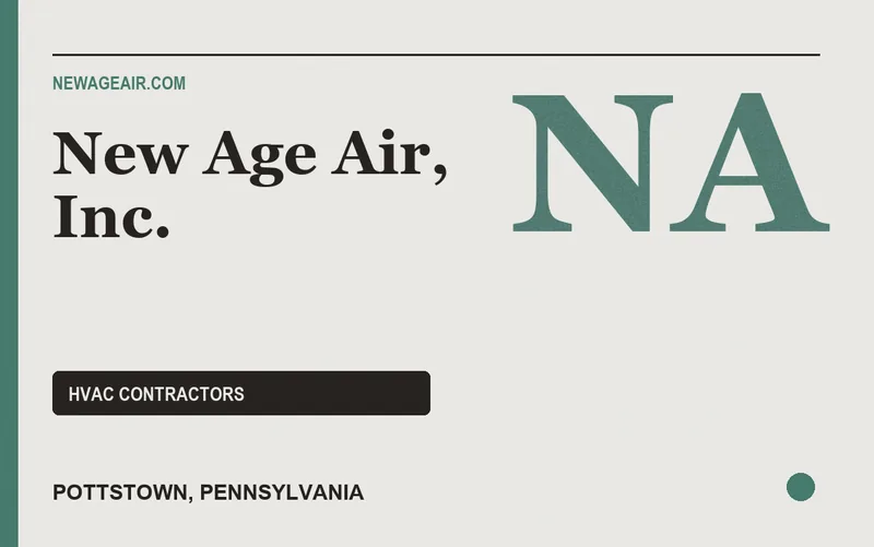 New Age Air, Inc. in Pottstown, Pennsylvania