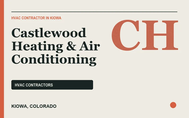 Castlewood Heating & Air Conditioning in Kiowa, Colorado