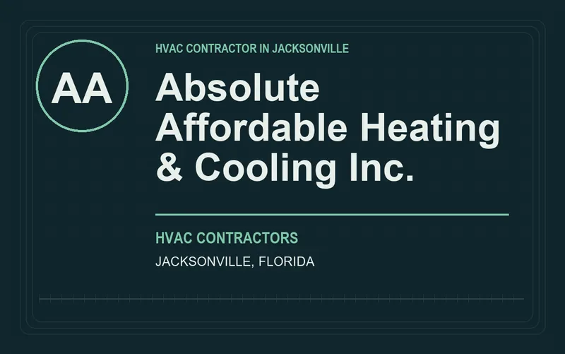Absolute Affordable Heating & Cooling Inc. in Jacksonville, Florida