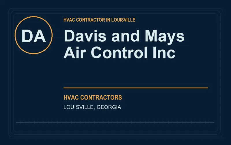 Davis and Mays Air Control Inc in Louisville, Georgia