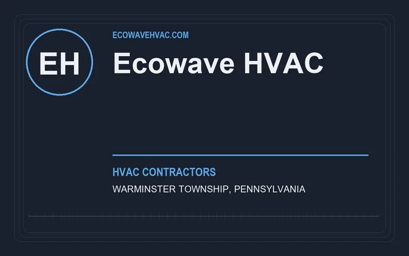 ECOWAVE HVAC in Warminster Township, Pennsylvania