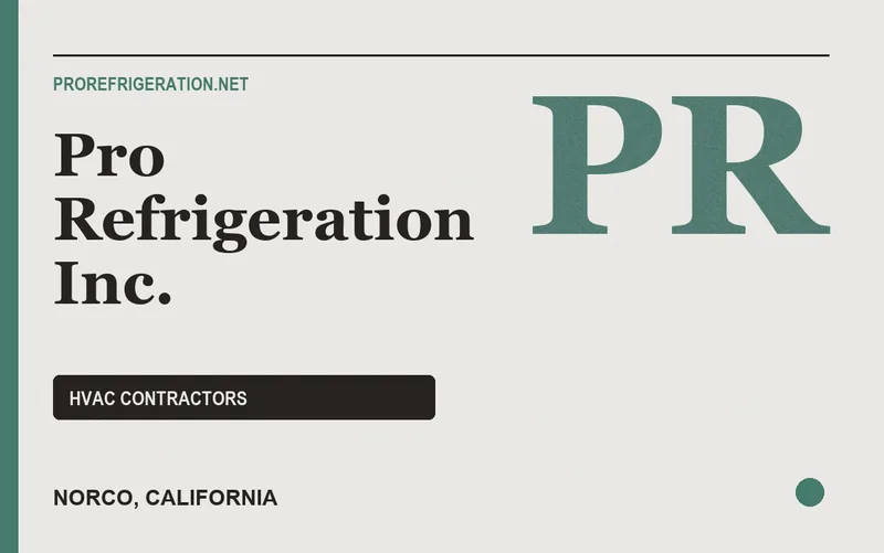 Pro Refrigeration Inc. in Norco, California