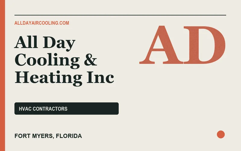 All Day Cooling & Heating Inc in Fort Myers, Florida