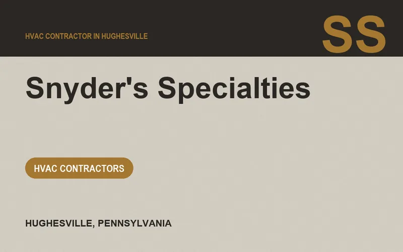 Snyder's Specialties in Hughesville, Pennsylvania