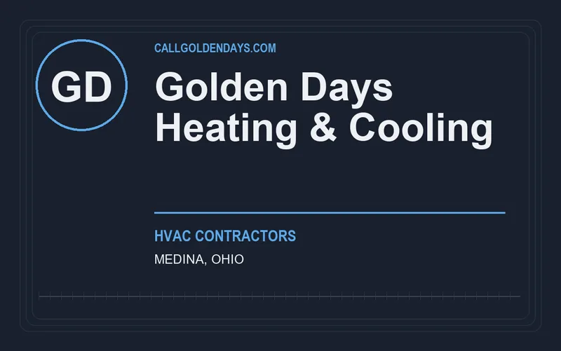 Golden Days Heating & Cooling in Medina, Ohio