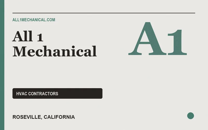 All 1 Mechanical in Roseville, California
