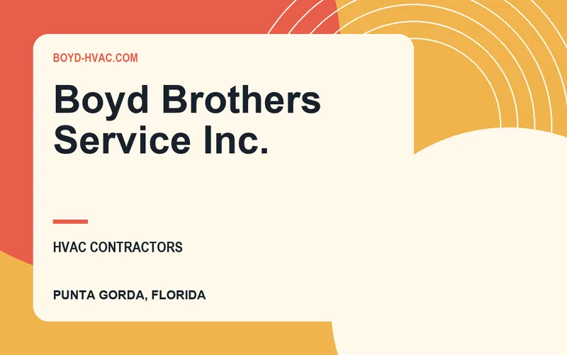 Boyd Brothers Service Inc. in Punta Gorda, Florida