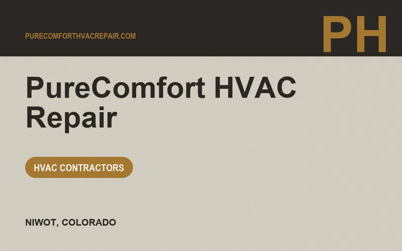 PureComfort HVAC Repair in Niwot, Colorado