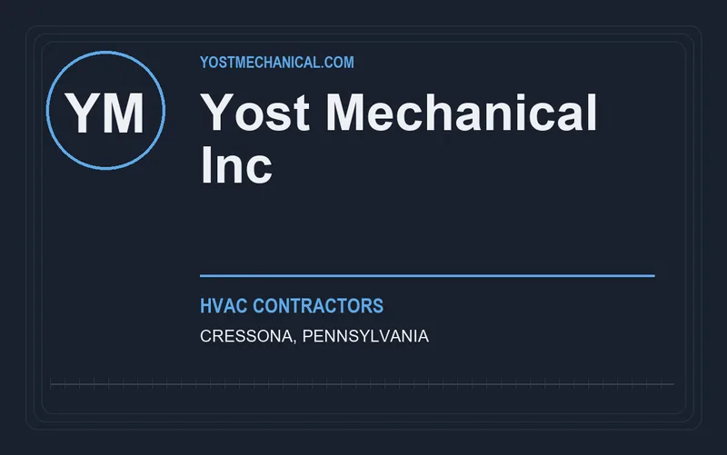 Yost Mechanical Inc in Cressona, Pennsylvania