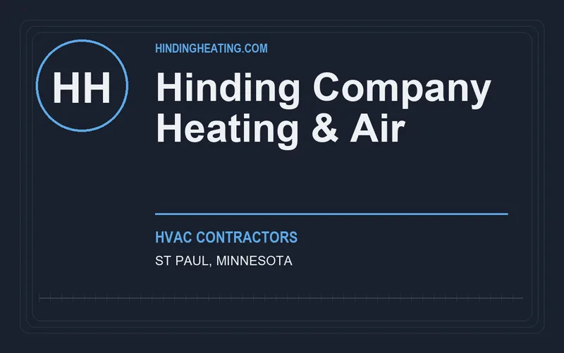 Hinding Company Heating & Air in St Paul, Minnesota