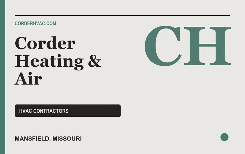 Corder Heating & Air in Mansfield, Missouri
