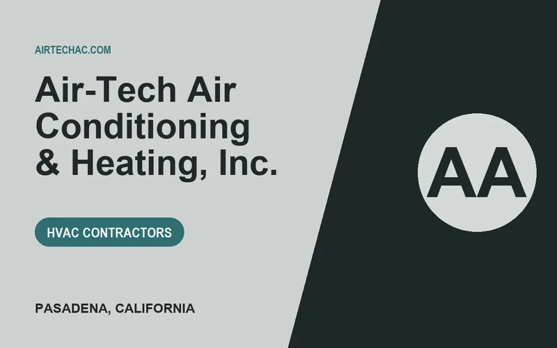 Air-Tech Air Conditioning & Heating, Inc. in Pasadena, California