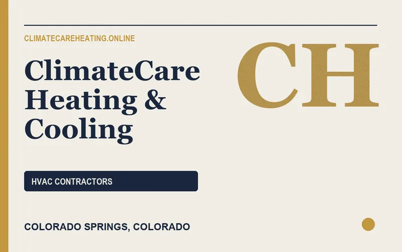 ClimateCare Heating & Cooling in Colorado Springs, Colorado