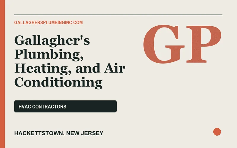 Gallagher's Plumbing, Heating, and Air Conditioning in Hackettstown, New Jersey