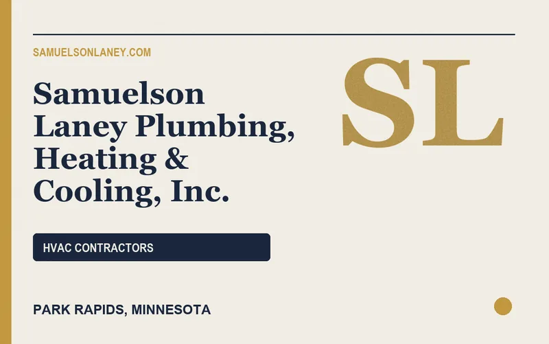 Samuelson Laney Plumbing, Heating & Cooling, Inc. in Park Rapids, Minnesota