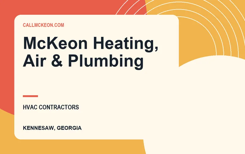 McKeon Heating, Air & Plumbing in Kennesaw, Georgia