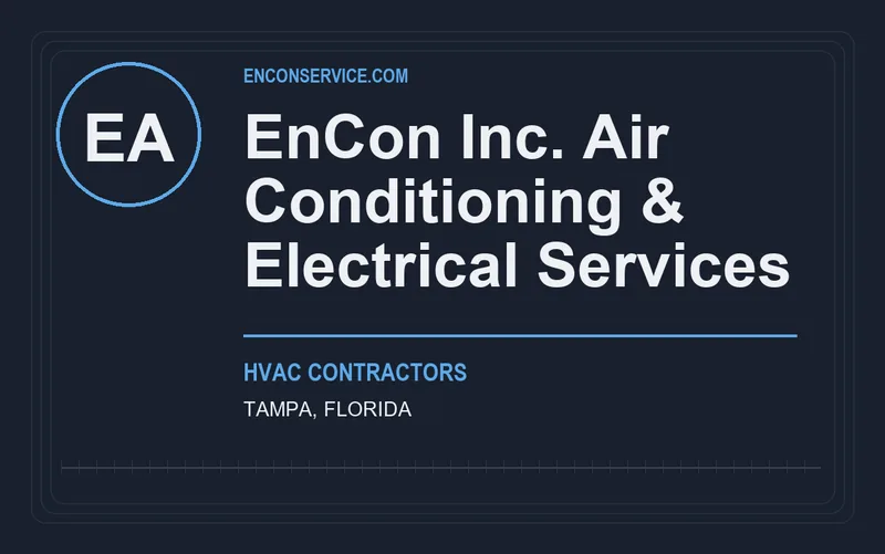 EnCon Inc. Air Conditioning & Electrical Services in Tampa, Florida