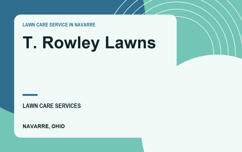 T. Rowley Lawns in Navarre, Ohio