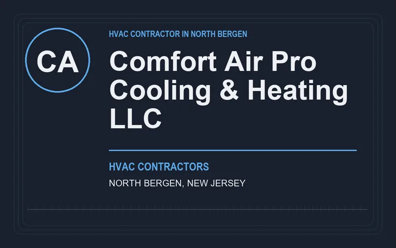 Comfort Air Pro Cooling & Heating Llc in North Bergen, New Jersey