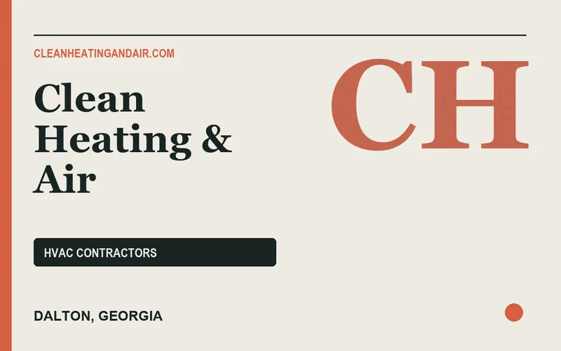 Clean Heating & Air in Dalton, Georgia