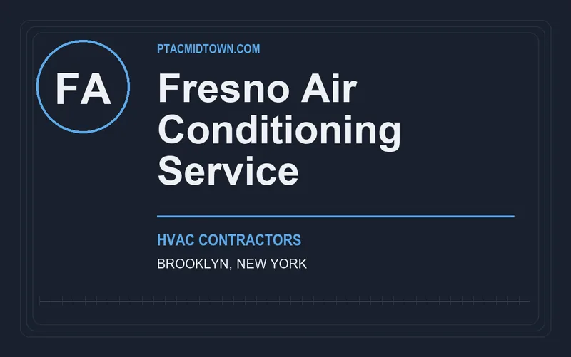 Fresno Air Conditioning Service in Brooklyn, New York