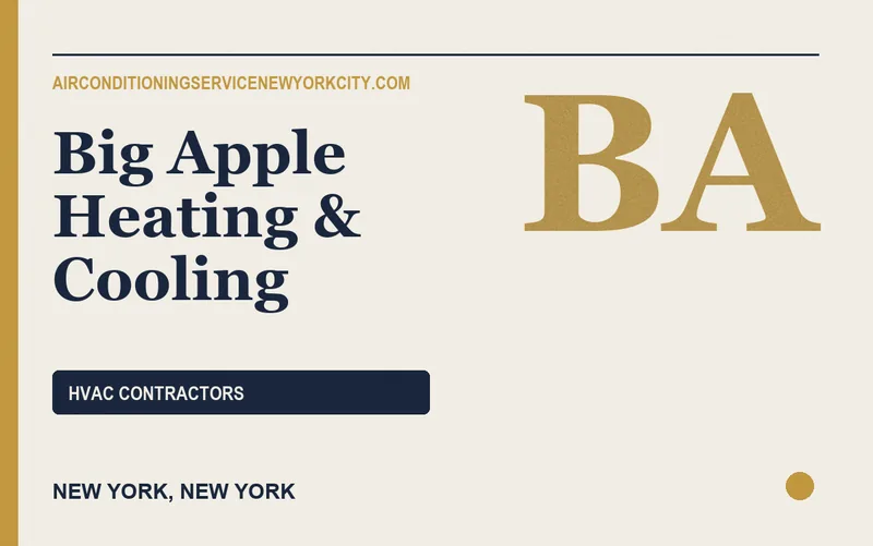 Big Apple Heating & Cooling in New York, New York