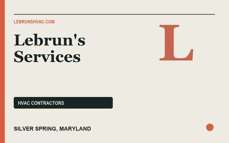 Lebrun's Services in Silver Spring, Maryland