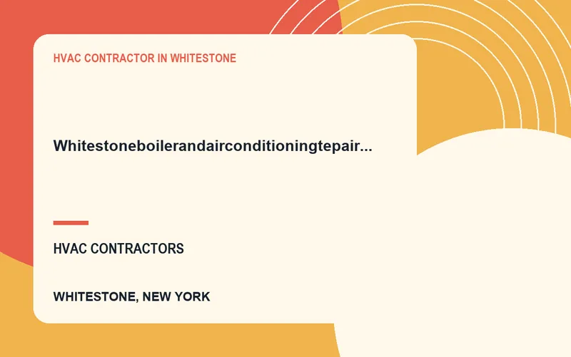 Whitestoneboilerandairconditioningtepairs.com in Whitestone, New York
