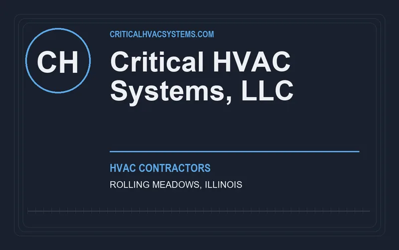 Critical HVAC Systems, LLC in Rolling Meadows, Illinois