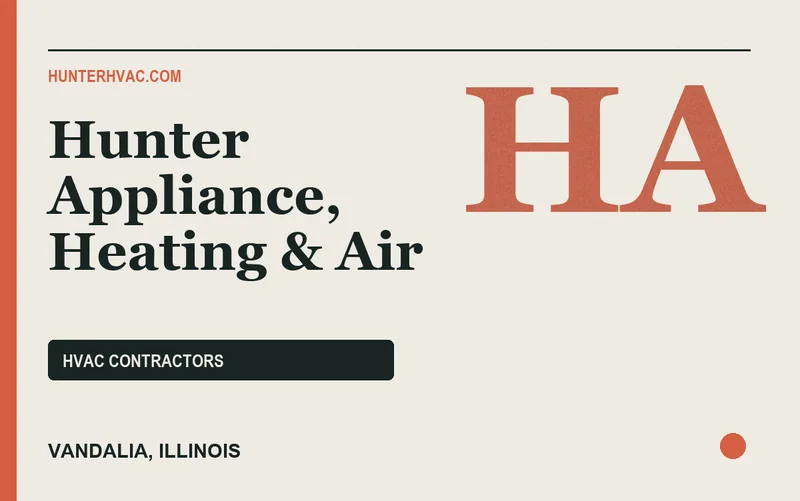 Hunter Appliance, Heating & Air in Vandalia, Illinois