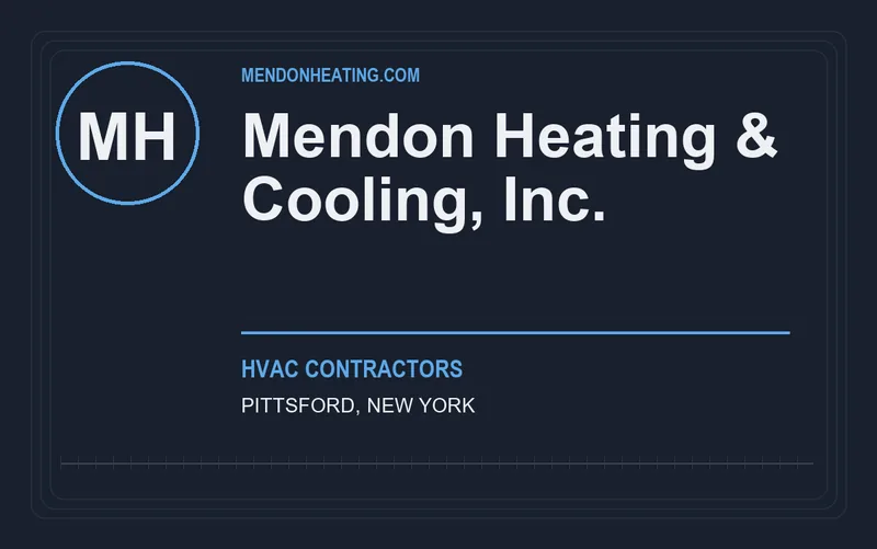 Mendon Heating & Cooling, Inc. in Pittsford, New York
