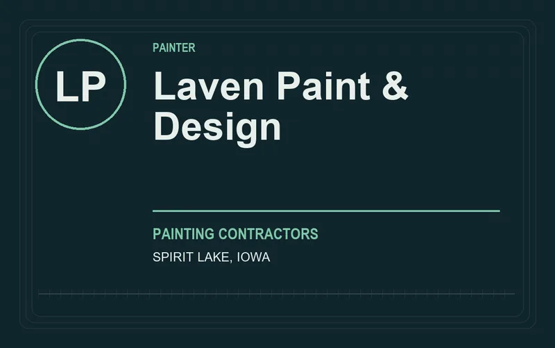 Laven Paint & Design in Spirit Lake, Iowa
