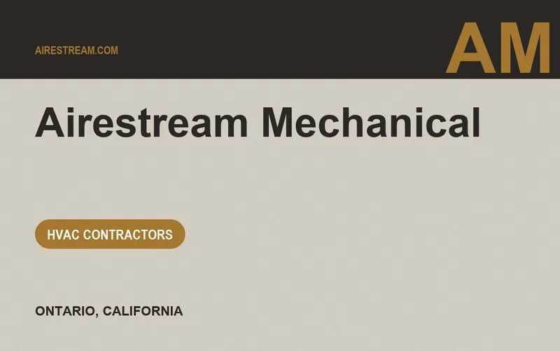 Airestream Mechanical in Ontario, California