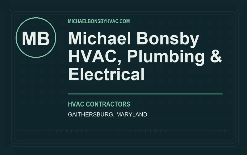 Michael Bonsby HVAC, Plumbing & Electrical in Gaithersburg, Maryland