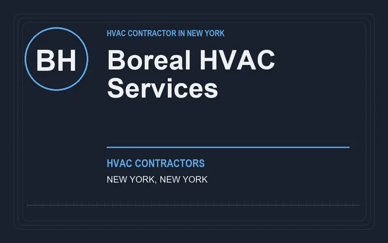 Boreal HVAC Services in New York, New York