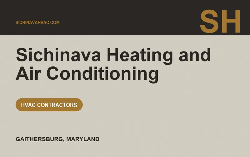 Sichinava Heating and Air Conditioning in Gaithersburg, Maryland