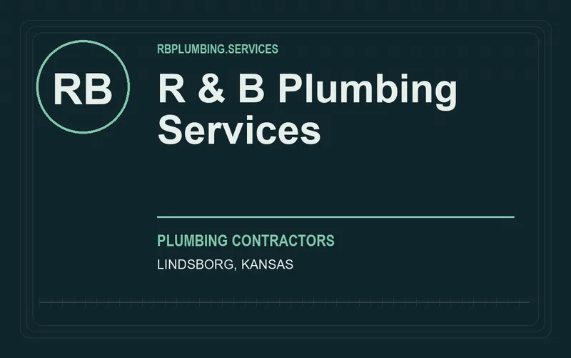 R & B Plumbing Services in Lindsborg, Kansas