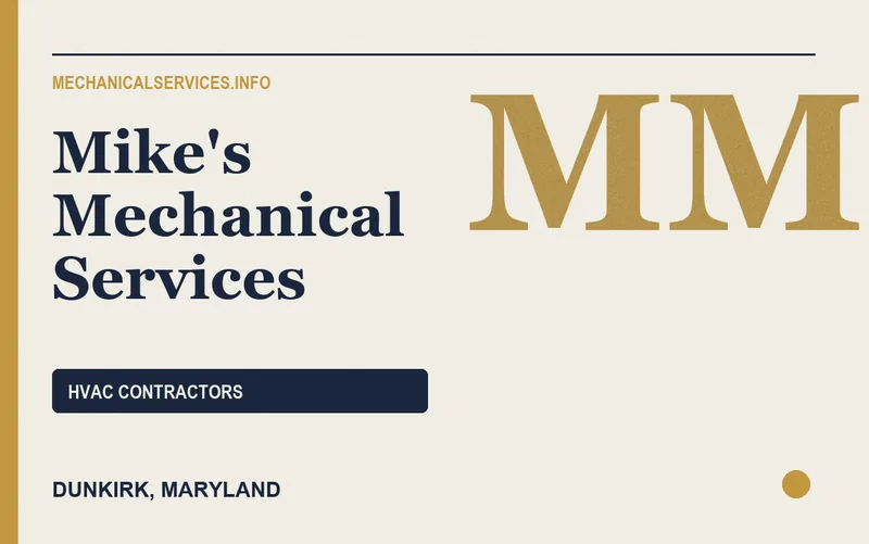 Mike's Mechanical Services in Dunkirk, Maryland
