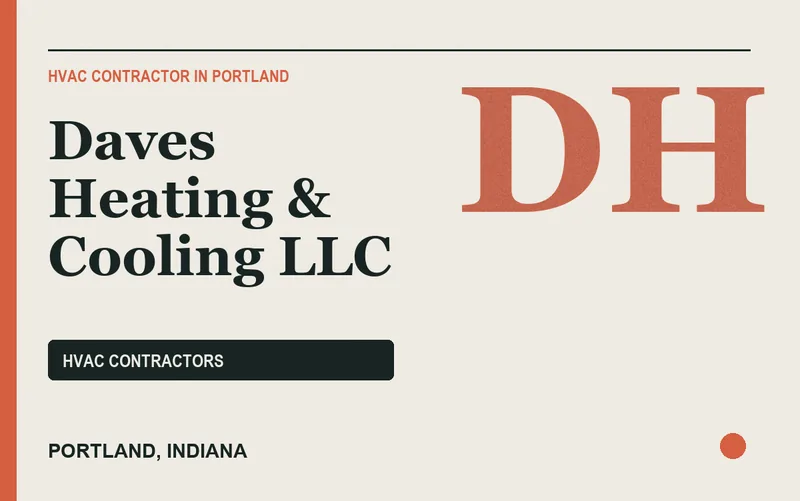 Daves Heating & Cooling LLC in Portland, Indiana