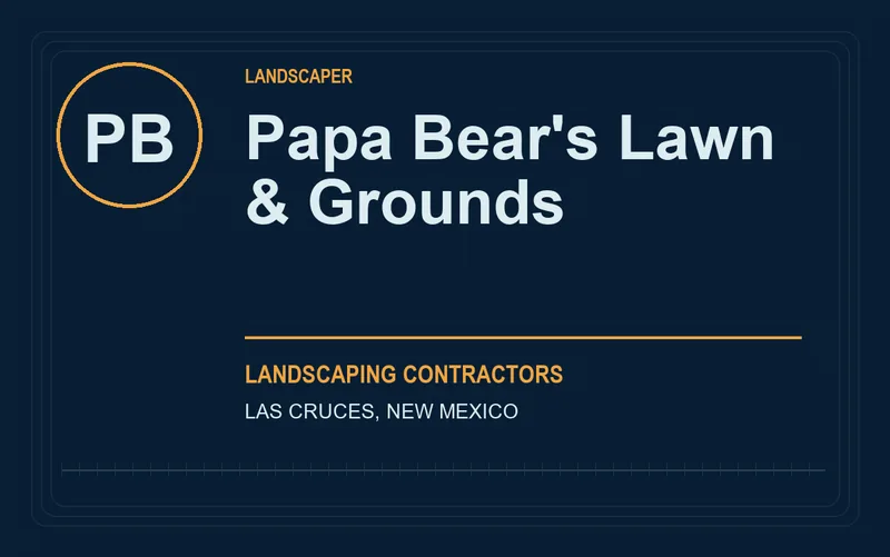 Papa Bear's Lawn & Grounds in Las Cruces, New Mexico