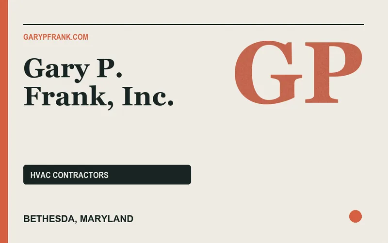 Gary P. Frank, Inc. in Bethesda, Maryland