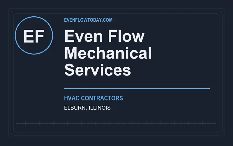 Even Flow Mechanical Services in Elburn, Illinois