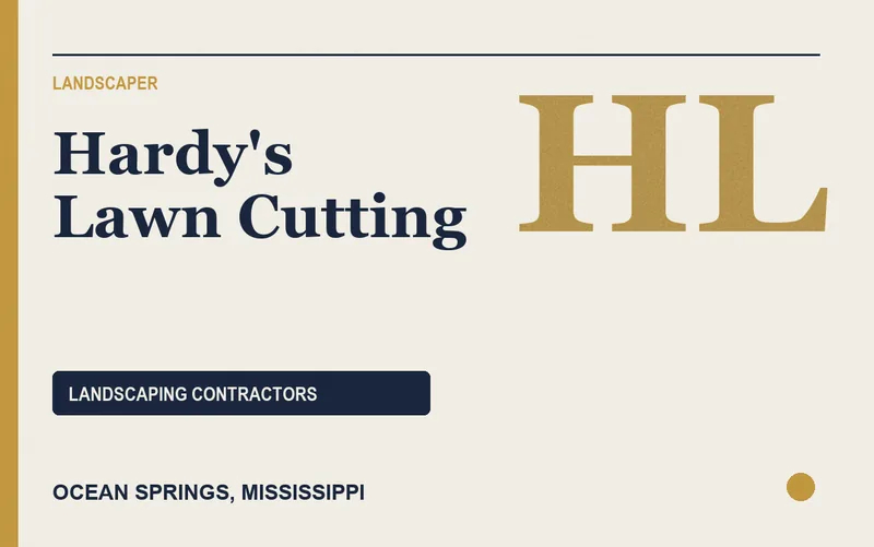 Hardy's Lawn Cutting in Ocean Springs, Mississippi