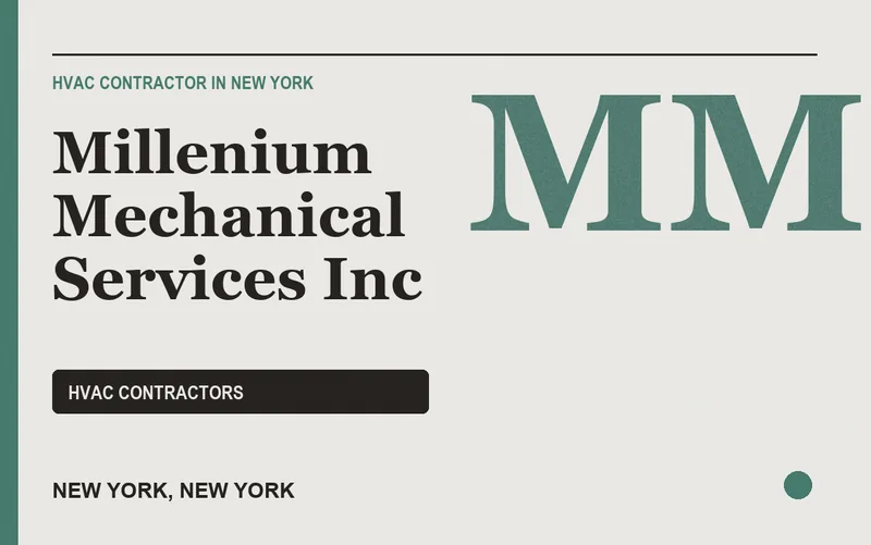 Millenium Mechanical Services Inc in New York, New York
