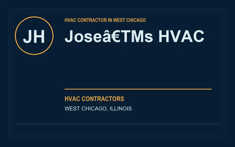 Joseâ€TMs Hvac in West Chicago, Illinois