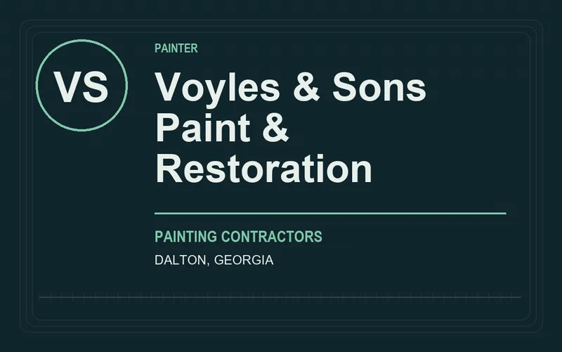 Voyles & Sons Paint & Restoration in Dalton, Georgia