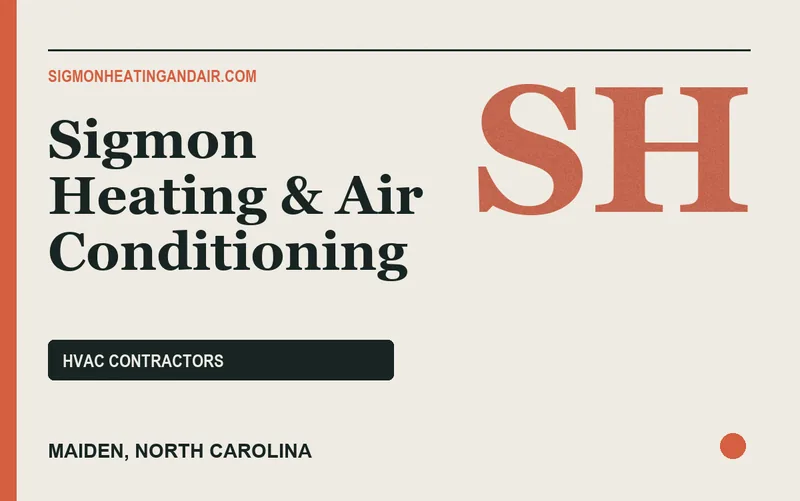 Sigmon Heating & Air Conditioning in Maiden, North Carolina