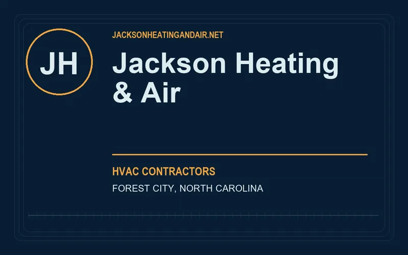 Jackson Heating & Air in Forest City, North Carolina
