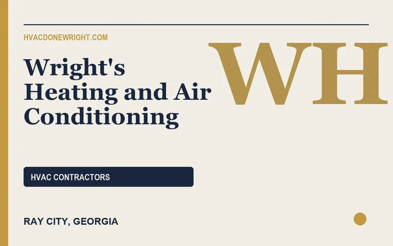 Wright's Heating and Air Conditioning in Ray City, Georgia